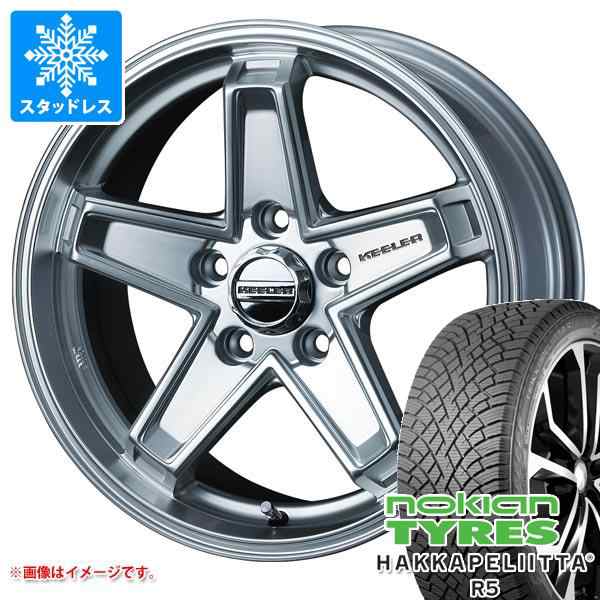 ジープ コンパス M624系用 スタッドレス ノキアン ハッカペリッタ R5 SUV 225/60R17 103R XL キーラー タクティクス タイヤホイール4本セの通販は