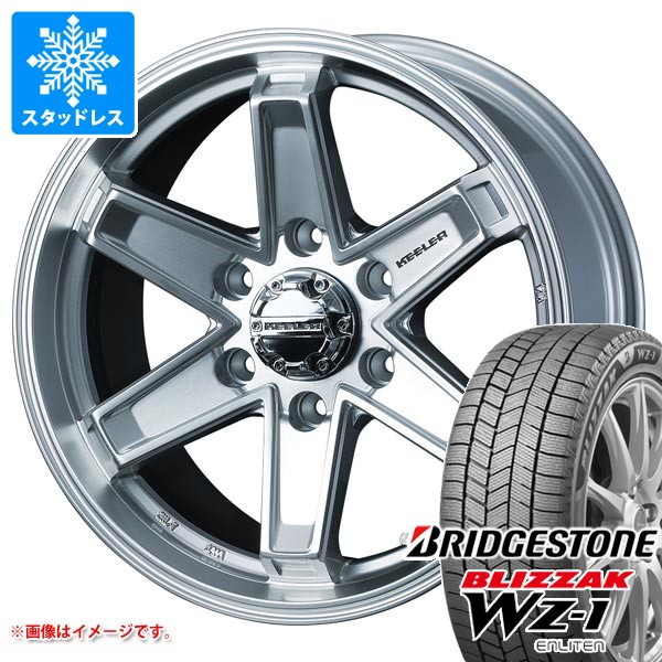 スタッドレスタイヤ ブリヂストン ブリザック WZ-1 265/60R18 110Q ＆ キーラー タクティクス 8.0-18 タイヤホイール4本セット265/60-18 BRIDGESTONE BLIZZAK WZ-1