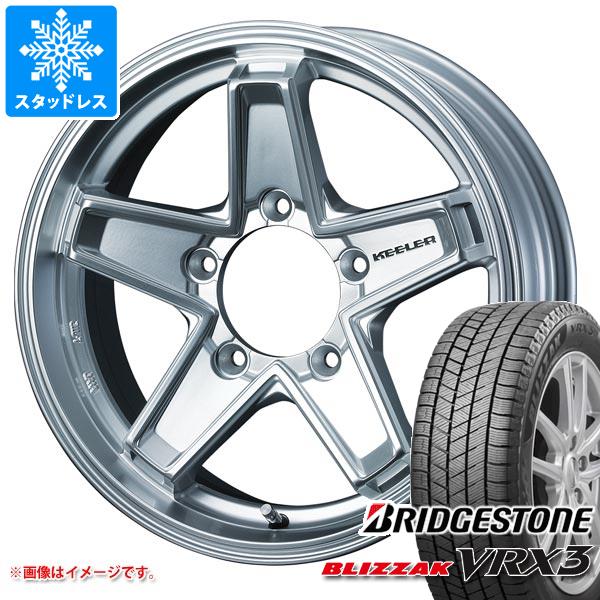 5本セット ジムニー JB64W用 スタッドレス ブリヂストン ブリザック VRX3 215/70R16 100Q キーラー タクティクス タイヤホイール5本セット