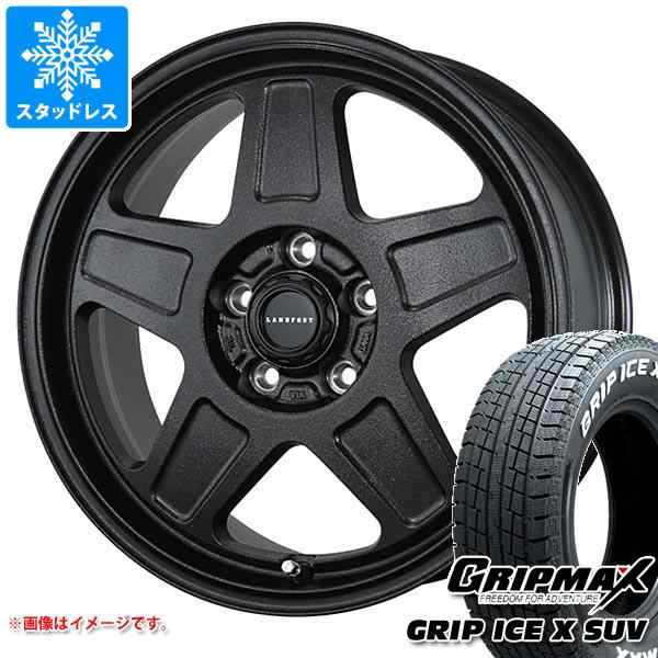 エクリプスクロス GK系用 スタッドレス グリップマックス グリップアイスエックス SUV 225/70R16 103Q ホワイトレター ランドフット  GWD ｜au PAY マーケット