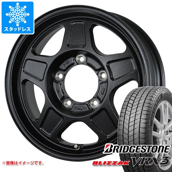 ジムニー JB64W用 スタッドレス ブリヂストン ブリザック VRX3 215/70R16 100Q ランドフット GWD タイヤホイール4本セット 93,830円