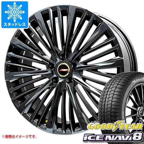 クラウン クロスオーバー 35系用 スタッドレス グッドイヤー アイスナビ8 225/45R21 95Q プレミックス MER-X タイヤホイール4本セットの通販は