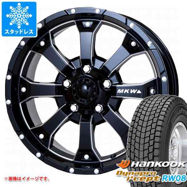 5本セット ジムニー用 2023年製 スタッドレス ハンコック ダイナプロアイセプト RW08 175/80R16 91Q MKW MK-46 M/L+ タイヤホイール5本セの通販は