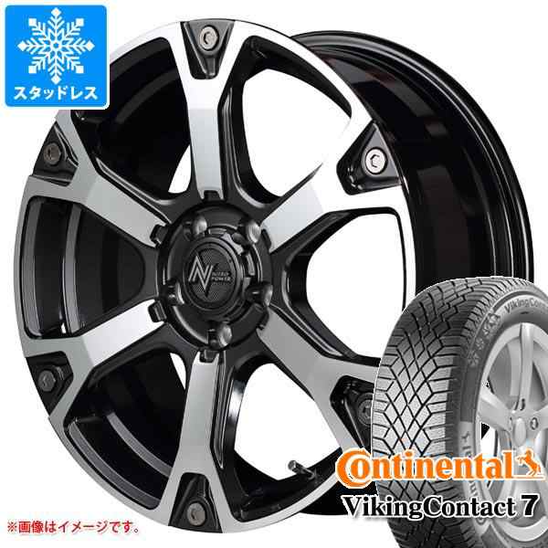 T32エクストレイル用 スタッドレス コンチネンタル バイキングコンタクト7 225/65R17 106T XL ナイトロパワー ウォーヘッドS  タイヤホイ｜au PAY マーケット