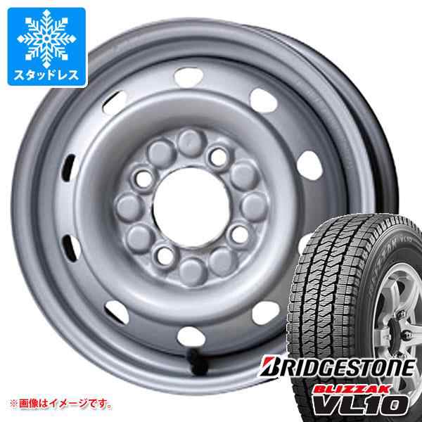 スタッドレスタイヤ ブリヂストン ブリザック VL10 145/80R12 80/78N (145R12 6PR相当) ＆ シュヴァルツ MV 3.5-12  タイヤホイール4本セの通販はau PAY マーケット - タイヤ1番