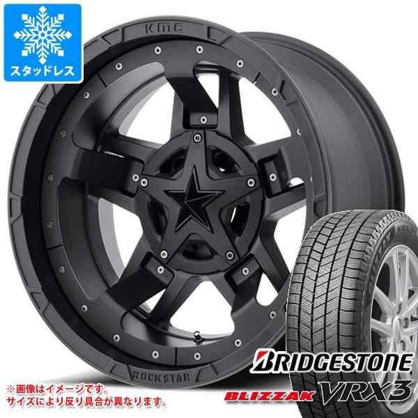 ジープ ラングラー JK/JL系用 スタッドレス ブリヂストン ブリザック VRX3 265/65R18 116Q XL KMC XD827  ロックスター3 タイヤホイール4本セットの通販はau PAY マーケット - タイヤ1番 | au PAY マーケット－通販サイト