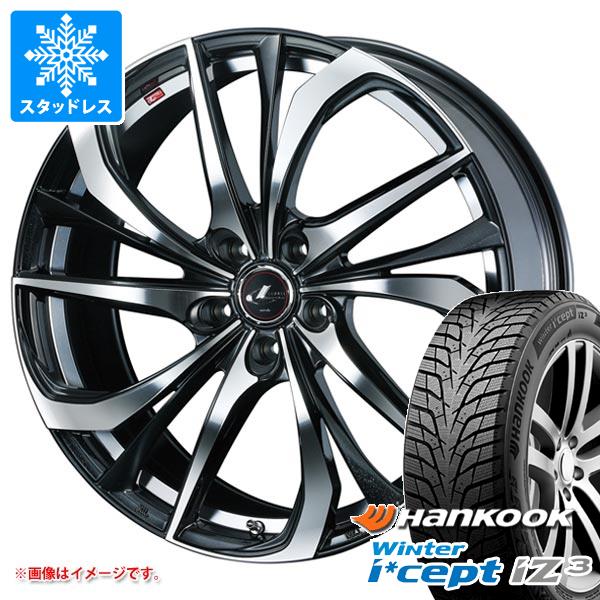 スタッドレスタイヤ ハンコック ウィンターアイセプト iZ3 X for SUV W636A 225/55R19 103T XL ＆ レオニス TE 8.0-19 タイヤホイール4本セット225/55-19 HANKOOK Winter i cept iZ3 X for SUV W636A