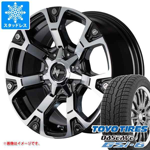 トーヨータイヤ 5本セット FJクルーザー 10系用 スタッドレス トーヨー オブザーブ GSi-6 265/70R17 115Q ブルート  BR-33