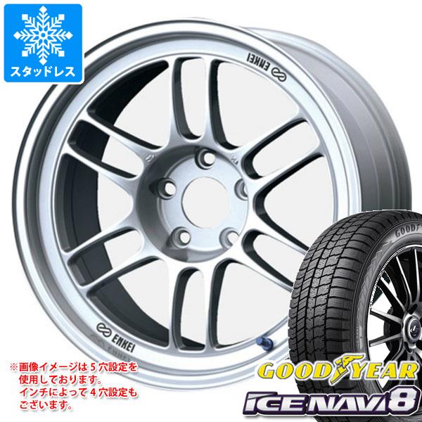 スタッドレスタイヤ グッドイヤー アイスナビ8 205/65R16 95Q ＆ エンケイ レーシング RPF1 7.0-16 タイヤホイール4本セット205/65-16 GOODYEAR ICE NAVI 8