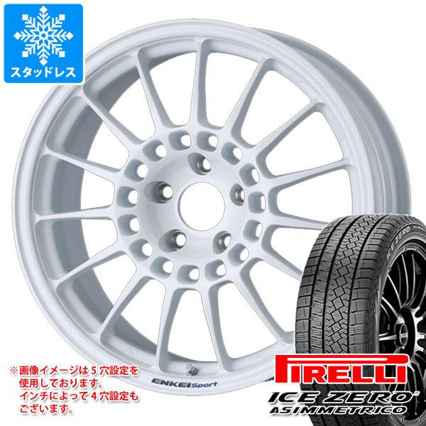 2025年製 スタッドレスタイヤ ピレリ アイスゼロアシンメトリコ 225/45R17 94H XL ＆ エンケイ スポーツ RC-T5 7.5-17 タイヤホイール4本セット225/45-17 PIRELLI ICE ZERO ASIMMETRICO 241,800円
