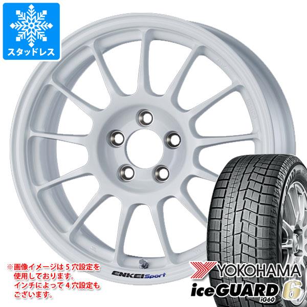 スタッドレスタイヤ ヨコハマ アイスガードシックス iG60 225/50R16 92Q ＆ エンケイ スポーツ RC-T5 7.0-16 タイヤホイール4本セット225/50-16 YOKOHAMA iceGUARD 6 iG60