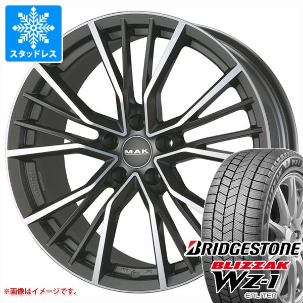 アウディ S5 F5系用 スタッドレス ブリヂストン ブリザック WZ-1 255/35R19 96Q XL 2025年10月発売サイズ MAK ユニオン タイヤホイール4本セット