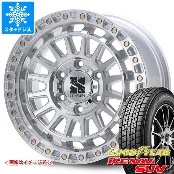 トヨタ ランドクルーザー300用 スタッドレス グッドイヤー アイスナビ SUV 265/65R18 114Q MLJ エクストリームJ XJ08 タイヤホイール4本セット