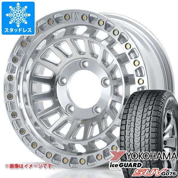 スズキ ジムニー用 スタッドレス ヨコハマ アイスガード SUV G075 185/85R16 105/103L LT MLJ エクストリームJ XJ08 タイヤホイール4本セット 102,465円