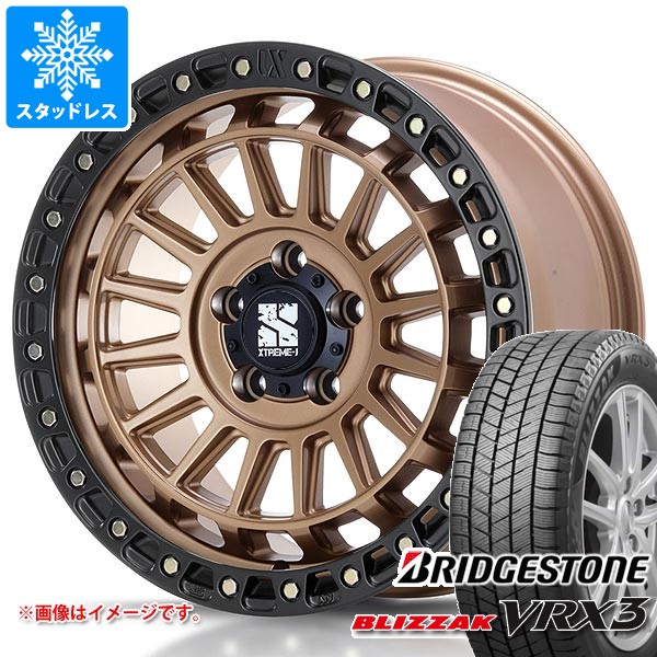 ミツビシ デリカD5用 スタッドレス ブリヂストン ブリザック VRX3 215/70R16 100Q MLJ エクストリームJ XJ08 タイヤホイール4本セット