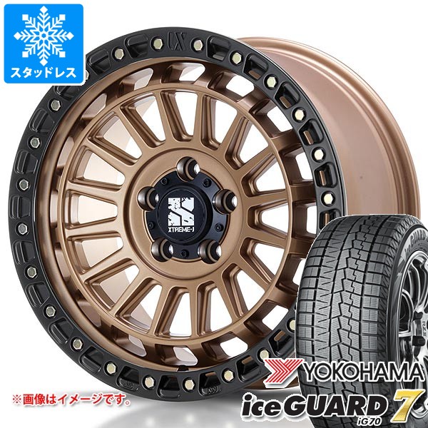 トヨタ RAV4 50系用 スタッドレス ヨコハマ アイスガードセブン iG70 225/65R17 102Q MLJ エクストリームJ XJ08 タイヤホイール4本セット 111,400円