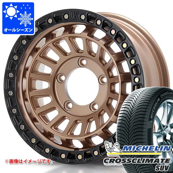 ジムニー JB64W用 オールシーズンタイヤ ミシュラン クロスクライメート SUV 215/70R16 100H ドゥオール CST ゼロワンハイパー +J 5.5-16 ジムニー JB64W用 オールシーズンタイヤ ミシュラン クロス