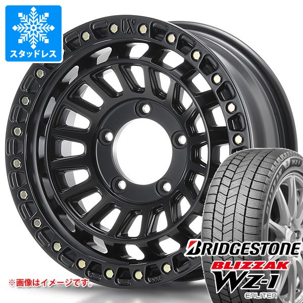 スズキ ジムニーシエラ JB74W用 スタッドレス ブリヂストン ブリザック WZ-1 215&frasl;70R16 100Q MLJ エクストリームJ  XJ08 タイヤホイール4本セット