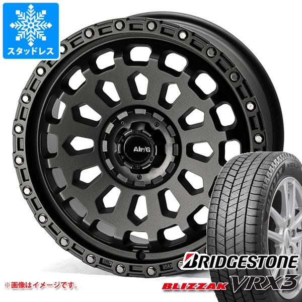 T32エクストレイル用 スタッドレス ブリヂストン ブリザック VRX3 225/65R17 102Q エアージー ヴァルカン タイヤホイール4本セットの通販は 146,650円