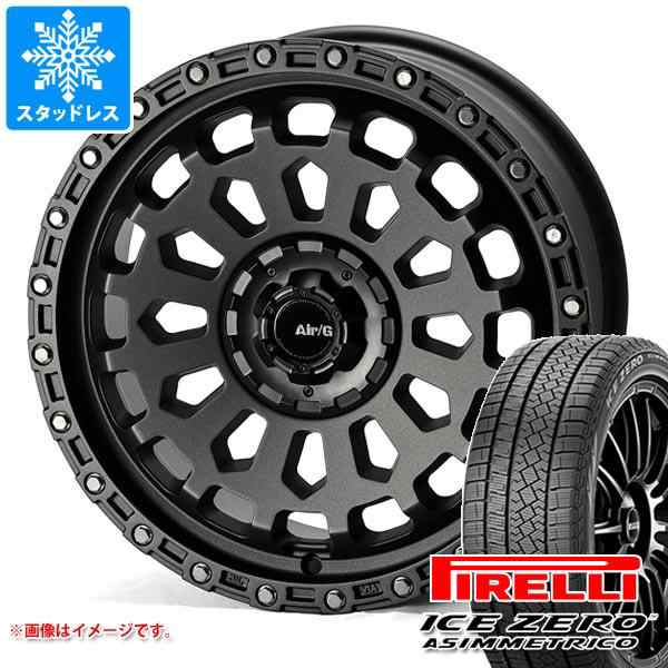 スタッドレスタイヤ ピレリ アイスゼロアシンメトリコ 235/65R17 108H XL ＆ エアージー ヴァルカン 7.0-17 タイヤホイール4本セット235/の通販は