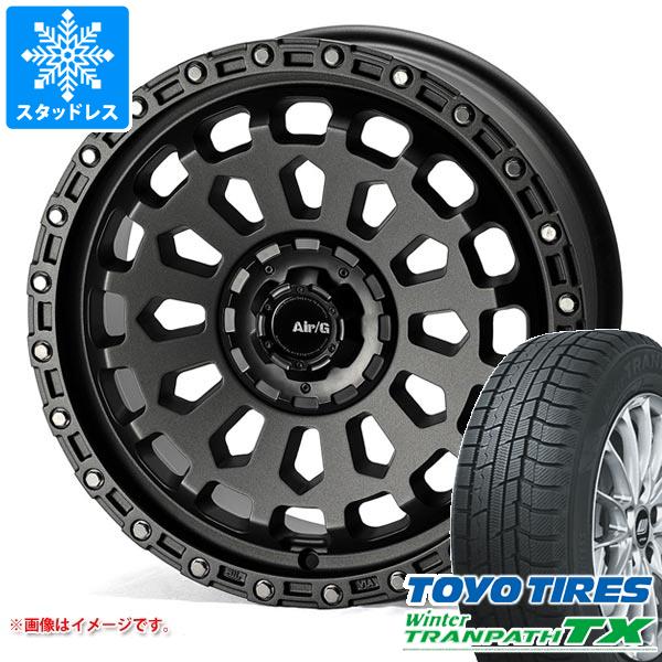 RAV4 50系用 スタッドレス トーヨー ウィンタートランパス TX 225/65R17 102Q エアージー ヴァルカン タイヤホイール4本セット