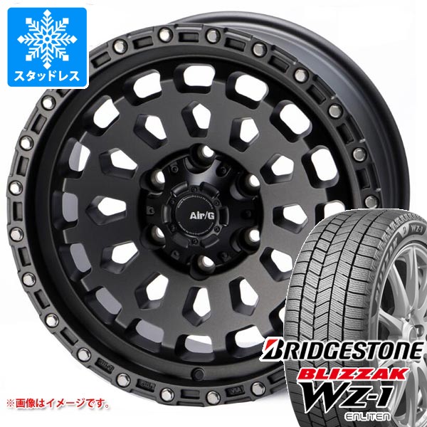 トヨタ ランドクルーザー300用 スタッドレス ブリヂストン ブリザック WZ-1 265/65R18 116Q XL 2025年10月発売サイズ エアージー ヴァルカン タイヤホイール4本セット