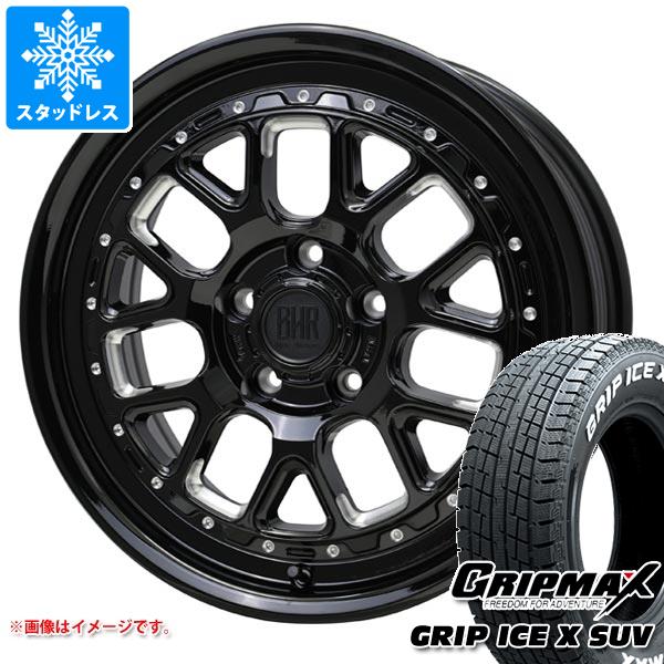 エクリプスクロス GK系用 スタッドレス グリップマックス グリップアイスエックス SUV 225/70R16 103Q ホワイトレター バークレイハードロック ヒューロン タイヤホイール4本セットの通販は 86,735円