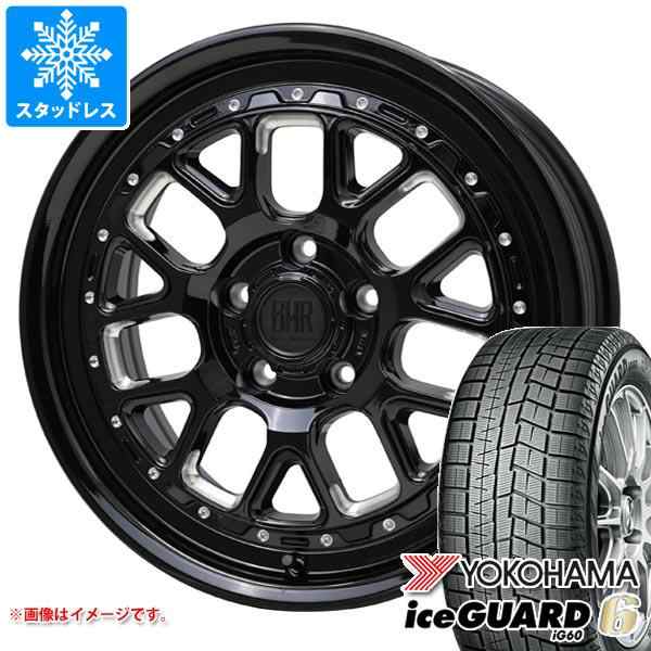 スタッドレスタイヤ ヨコハマ アイスガードシックス iG60 225/60R17 99Q ＆ バークレイハードロック ヒューロン 7.0-17 タイヤホイール4の通販は