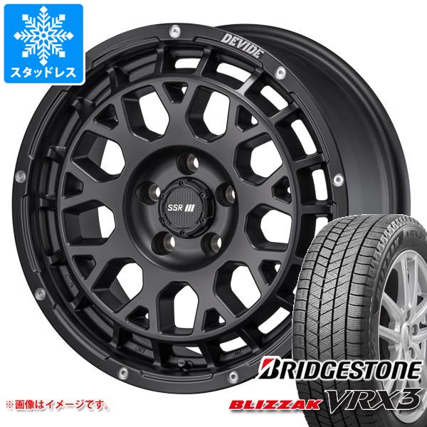 T31エクストレイル用 スタッドレス ブリヂストン ブリザック VRX3 225/70R16 103Q SSR ディバイド G:M タイヤホイール4本セットの通販は