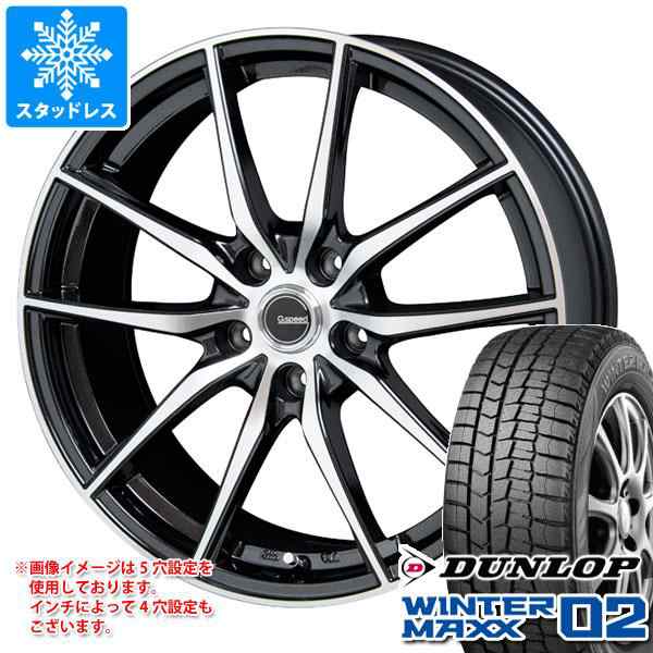 2023年製 スタッドレスタイヤ ダンロップ ウインターマックス02 WM02 185/60R15 84Q ＆ ジースピード P-02 タイヤホイール4本セット  185/の通販はau PAY マーケット タイヤ1番 au PAY マーケット－通販サイト