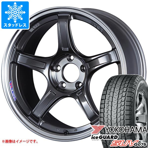 スタッドレスタイヤ ヨコハマ アイスガード SUV G075 235/65R18 106Q ＆ SSR GTX03 8.5-18 タイヤホイール4本セット 235/65-18 YOKOHAMA iceGUARD SUV G075