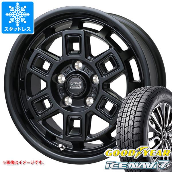 2026年製 スタッドレスタイヤ グッドイヤー アイスナビ7 225/60R17 99Q ＆ マッドクロス アイヴァー 7.0-17 タイヤホイール4本セット225/60-17 GOODYEAR ICE NAVI 7