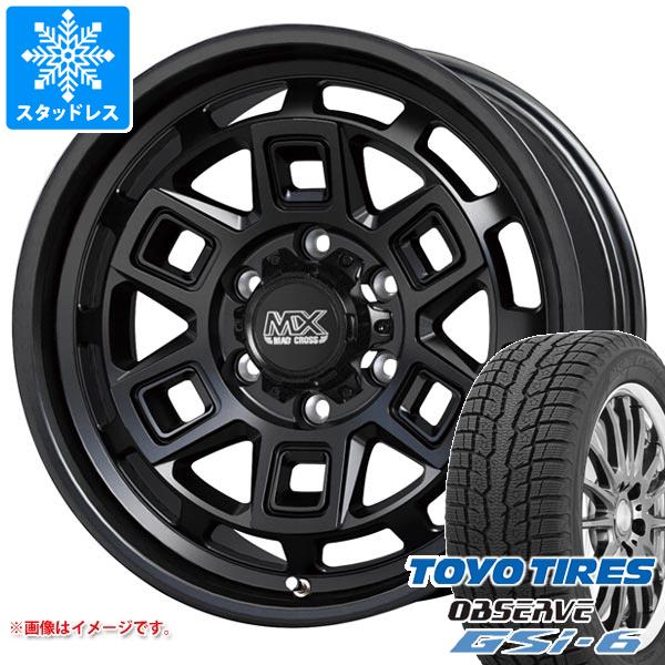スタッドレスタイヤ トーヨー オブザーブ GSi-6 265/65R17 112Q ＆ マッドクロス アイヴァー 8.0-17 タイヤホイール4本セット265/65-17 TOYO OBSERVE GSi-6の通販は 180,000円