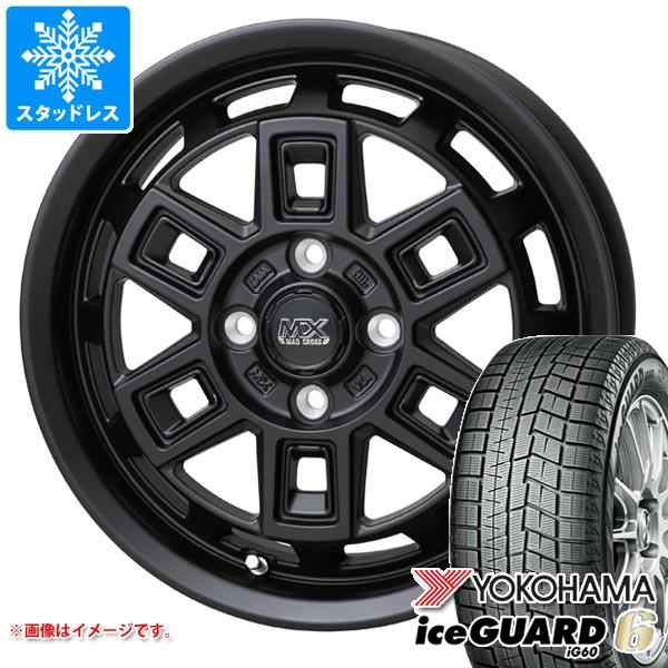 スタッドレスタイヤ ヨコハマ アイスガードシックス iG60 165/60R15 77Q ＆ マッドクロス アイヴァー 4.5-15 タイヤホイール4本セット165/60-15 YOKOHAMA iceGUARD 6 iG60の通販は