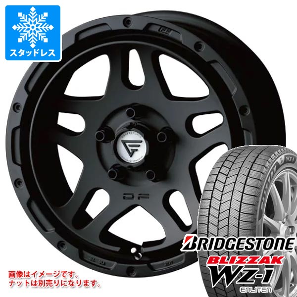 ミツビシ エクリプスクロス GK系用 スタッドレス ブリヂストン ブリザック WZ-1 215/70R16 100Q デルタフォース オーバーランダー タイヤホイール4本セット