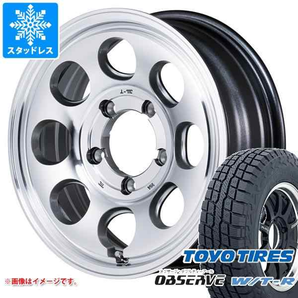 5本セット ジムニーシエラ JB74W用 スタッドレス トーヨー オブザーブ WTR 185/85R16 105/103N LT ガルシア パーム8  タイヤホイール5本セ｜au PAY マーケット本数5本1本のみホイール付