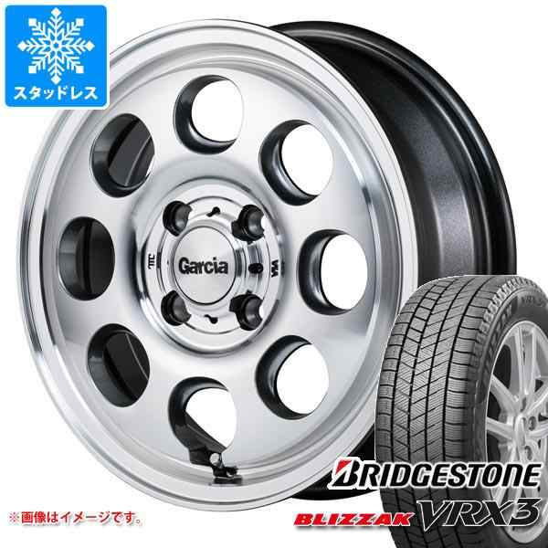 スタッドレスタイヤ ホイール 4本セット BADX D,O,S(DOS) LC-15 ブリヂストン ブリザック VRX3 165/60R15 ハスラー