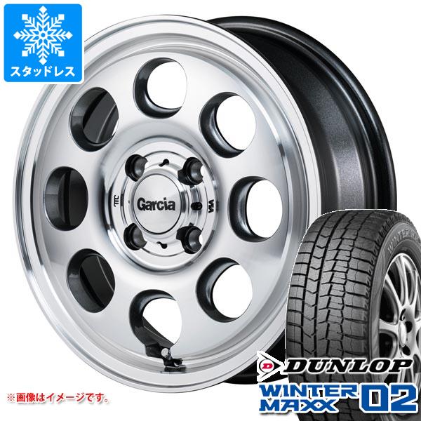 タフト LA900系用 スタッドレス ダンロップ ウインターマックス02 WM02 165/65R15 81Q ガルシア パーム8 タイヤホイール4本セットの通販は 75,130円