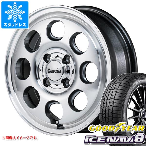 ハスラー用 スタッドレス グッドイヤー アイスナビ8 165/65R14 79Q ガルシア パーム8 タイヤホイール4本セットの通販は 69,521円