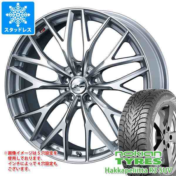 帯電防止処理加工 Hakkapeliitta スタッドレスタイヤ ノキアン ハッカペリッタ R3 SUV 235/60R18 107R XL レオニス  LM 8.0-18