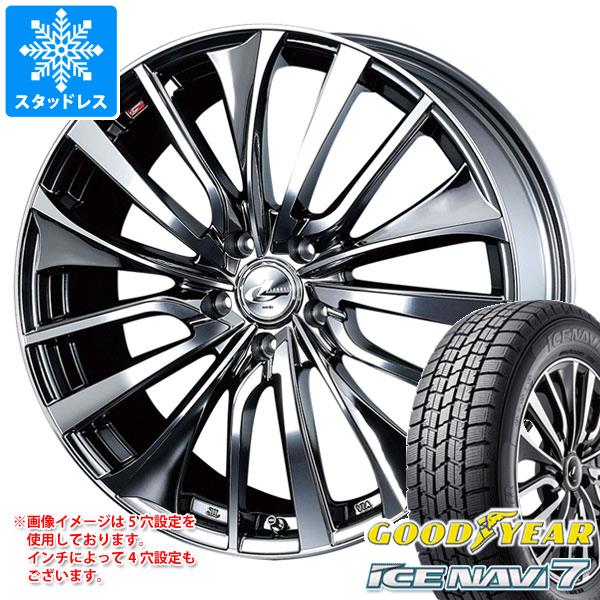スタッドレスタイヤ グッドイヤー アイスナビ7 5 45r17 84q レオニス Vt Bmcミラーカット 6 5 17の通販はau Pay マーケット タイヤ1番