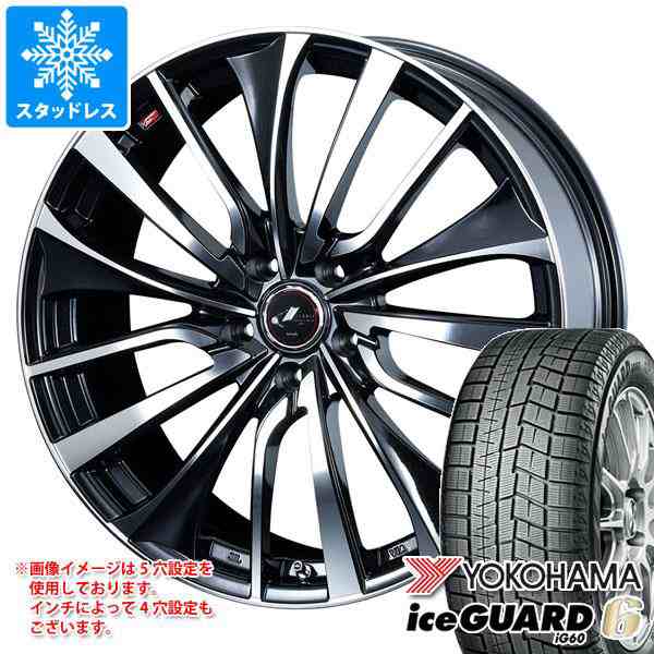 スタッドレスタイヤ ヨコハマ アイスガードシックス iG60 175/60R15 81Q ＆ レオニス VT 5.5-15 タイヤホイール4本セット 175/60-15 YOKOの通販は