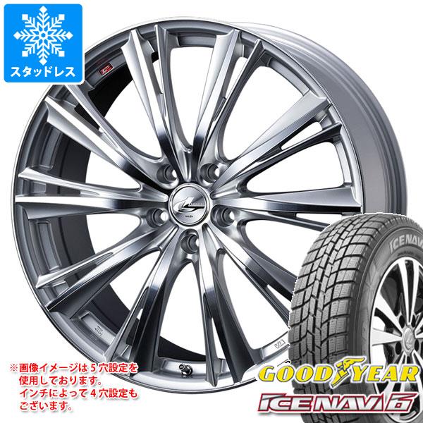 スタッドレスタイヤ グッドイヤー アイスナビ6 195 65r16 92q レオニス Wx 6 0 16 タイヤホイール4本セット 195 65 16 Goodyear Ice Nの通販はau Pay マーケット タイヤ1番