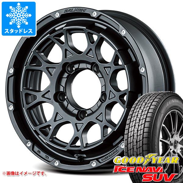 5本セット スズキ ジムニーノマド JC74W用 2025年製 スタッドレス グッドイヤー アイスナビ SUV 215/70R16 100Q ヴァルケン ローツェ タイヤホイール5本セット