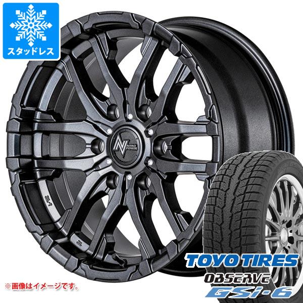 トヨタ ランドクルーザー プラド 150系用 スタッドレス トーヨー オブザーブ GSi-6 265/70R17 115Q ナイトロパワー M26 クロスファング タイヤホイール4本セット