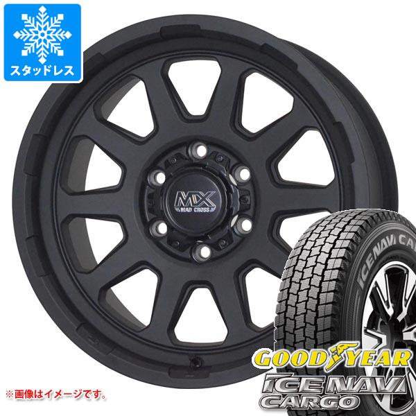 トヨタ ハイエース 200系用 2026年製 スタッドレス グッドイヤー アイスナビカーゴ 195/80R15 107/105N マッドクロスレンジャー タイヤホイール4本セット
