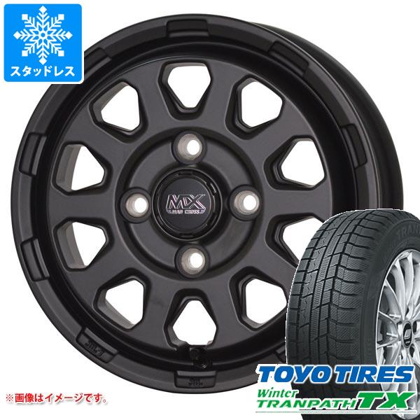スタッドレスタイヤ トーヨー ウィンタートランパス TX 165/55R15 75Q & マッドクロスレンジャー 4.5-15 タイヤホイール4本セット165/55-15 TOYO Winter TRANPATH TX