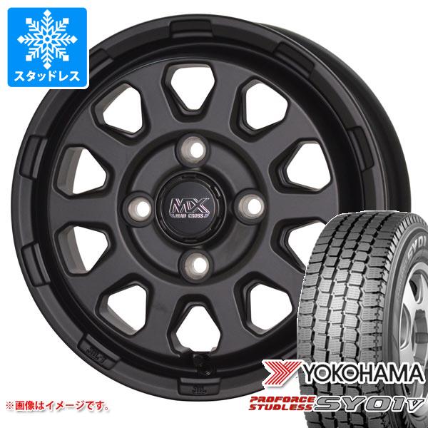 スタッドレスタイヤ ヨコハマ プロフォース スタッドレス SY01V 145/80R12 80/78N ＆ マッドクロスレンジャー 4.0-12 タイヤホイール4本セット145/80-12 YOKOHAMA PROFORCE STUDLESS SY01V