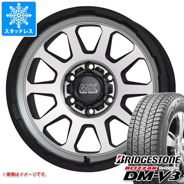 ハイラックス 120系用 2024年製 スタッドレス ブリヂストン ブリザック DM-V3 265/70R17 115Q マッドクロスレンジャー タイヤホイール4本セットの通販は
