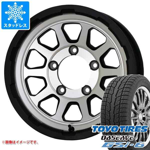 ジムニー用 スタッドレス トーヨー オブザーブ GSi-6 175/80R16 91Q マッドクロスレンジャー タイヤホイール4本セットの通販はau  PAY マーケット - タイヤ1番 | au PAY マーケット－通販サイト